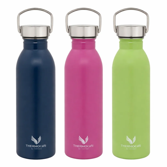 BOTELLA HIDRATACION ACERO INOXIDABLE CON MANIJA 700 ML