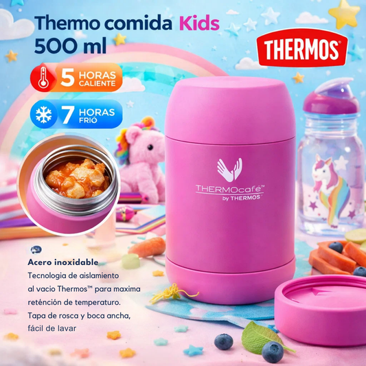 TERMO COMIDA KIDS ACERO INOXIDABLE 500ML
