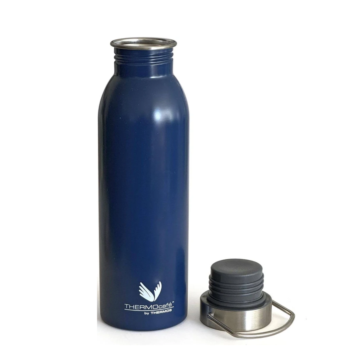 BOTELLA HIDRATACION ACERO INOXIDABLE CON MANIJA 700 ML