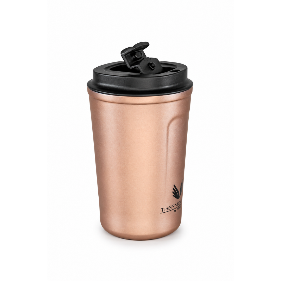 THERMO MUG ACERO INOX FIP LID 350ML ROSE