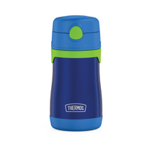 BOTELLA ACERO INOXIDABLE DOBLE PARED SIPPY KIDS 290ML AZUL