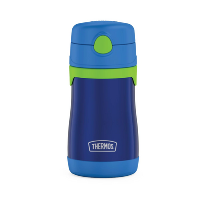 BOTELLA ACERO INOXIDABLE DOBLE PARED SIPPY KIDS 290ML AZUL
