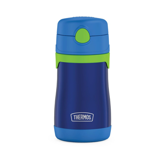 BOTELLA ACERO INOXIDABLE DOBLE PARED SIPPY KIDS 290ML AZUL