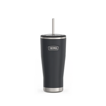 MUG ACERO INOXIDABLE DOBLE PARED CON PITILLO 710ML 24oz GRAFITO