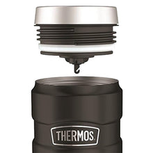 Mug King 470 ML En Acero Inoxidable Negro