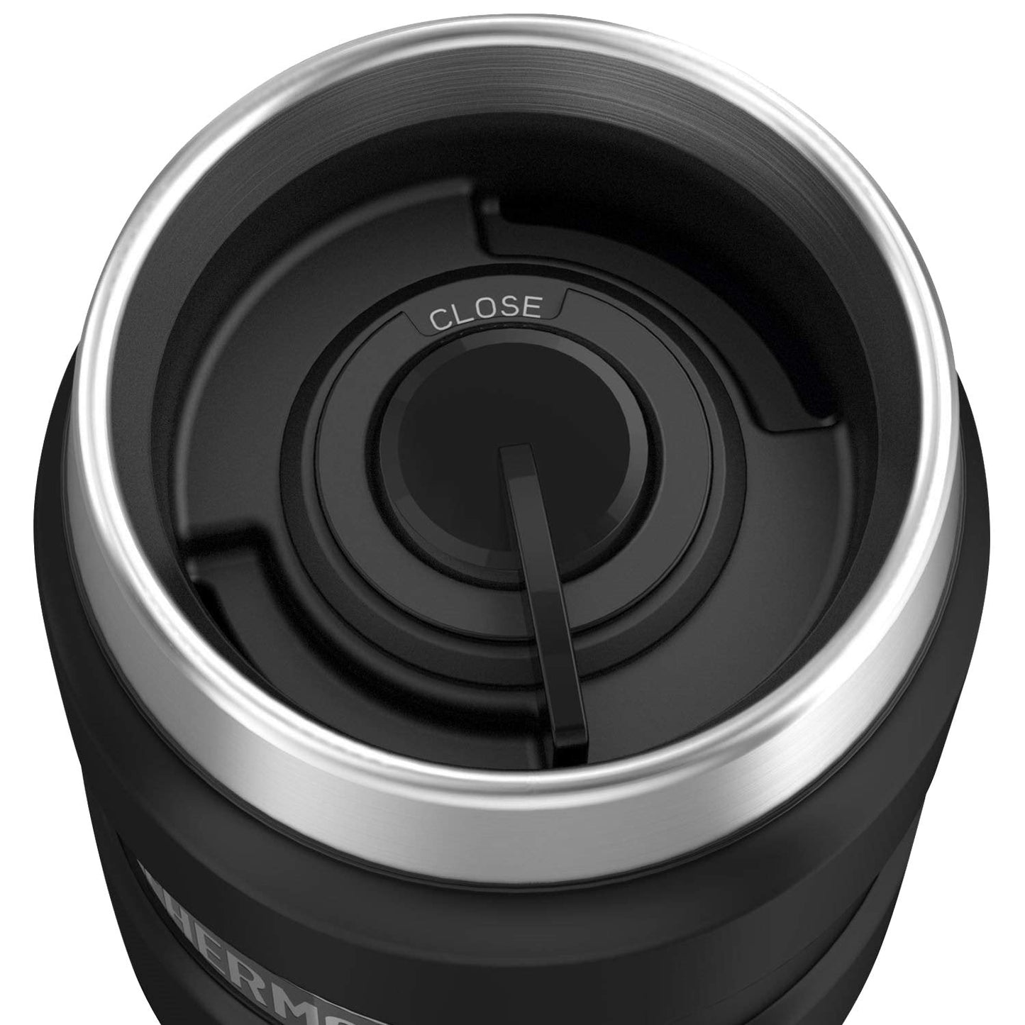 Mug King 470 ML En Acero Inoxidable Negro