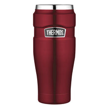Mug King 470 ML En Acero Inoxidable Rojo