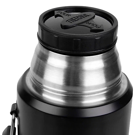 Termo Liquido 1.2 LT En Acero Inoxidable King Negro