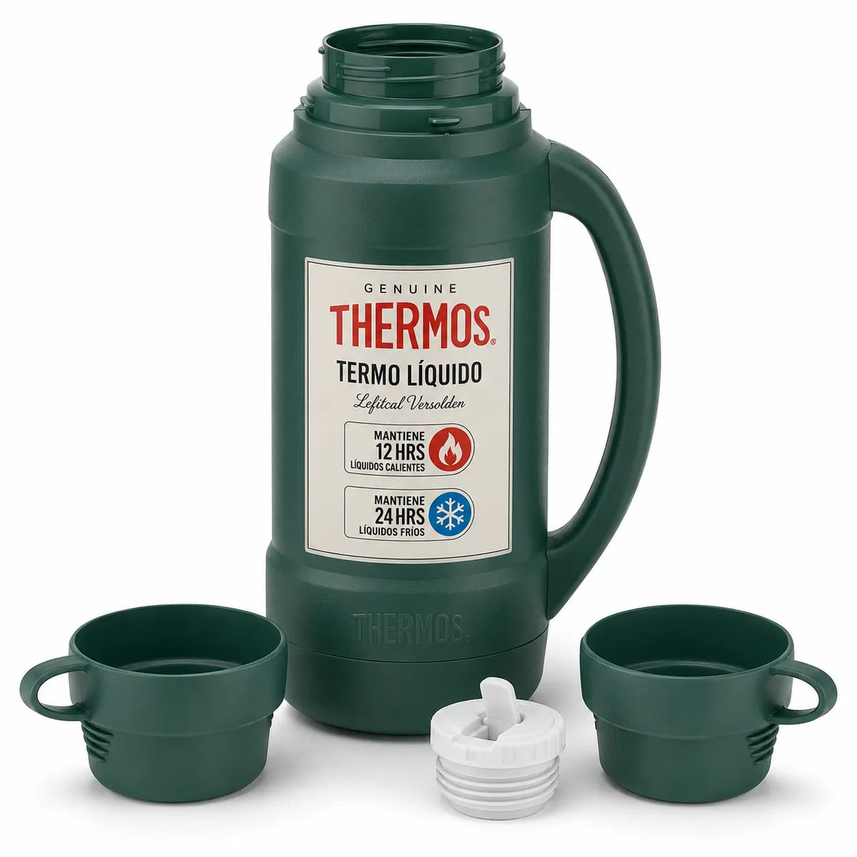TERMO LIQUIDO NEW MATERO 1,8L VERDE OSCURO